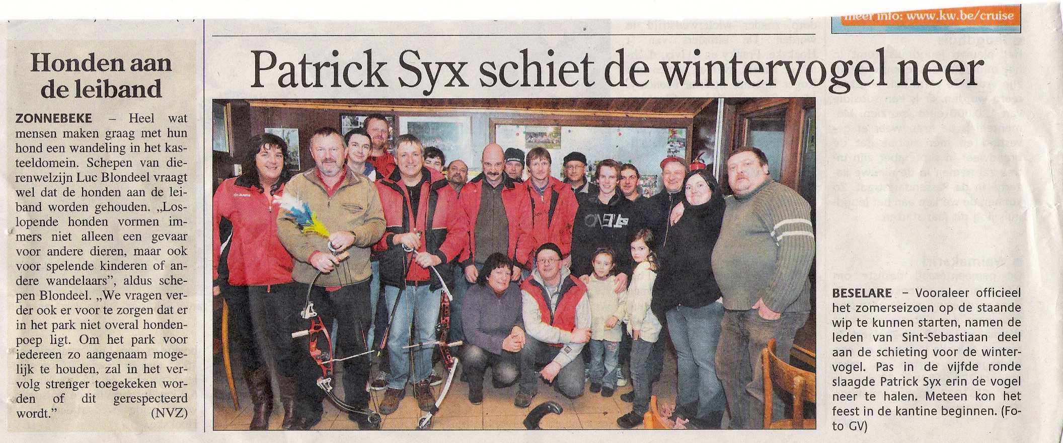 Patrick Syx na vijf ronden Winterkoning 2011!